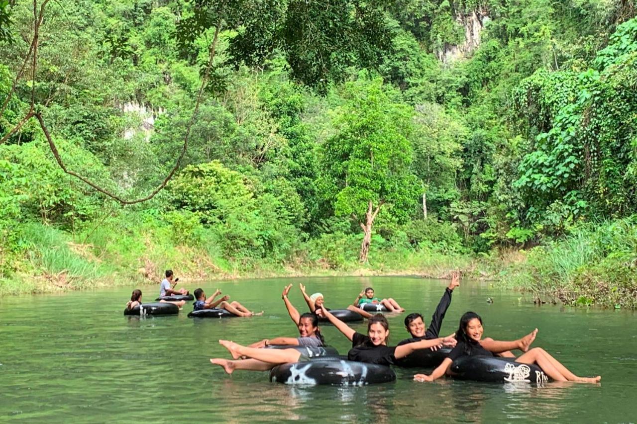 Khao Sok National Park Khao Sok Riverside Cottages מראה חיצוני תמונה