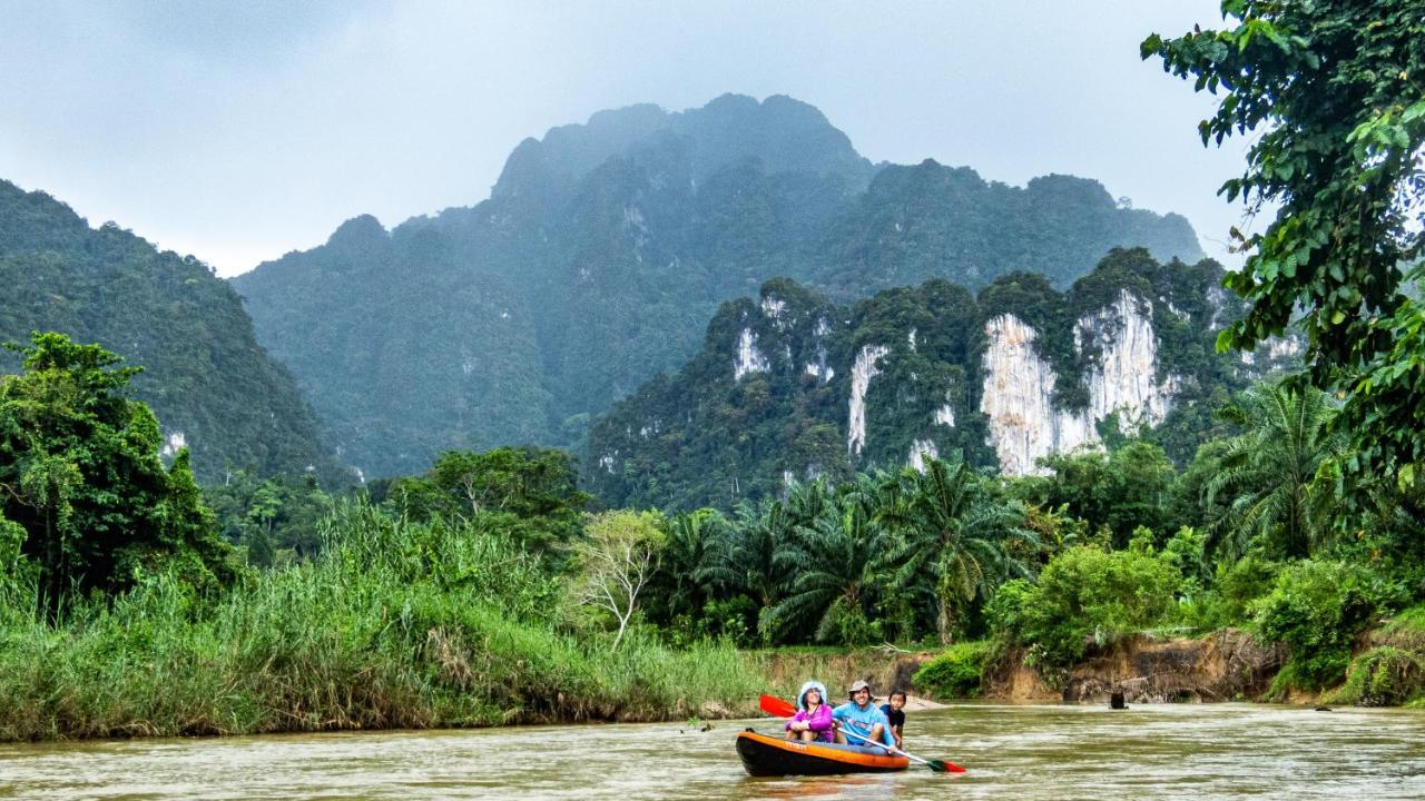 Khao Sok National Park Khao Sok Riverside Cottages מראה חיצוני תמונה