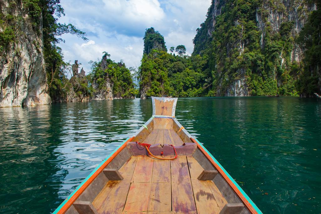 Khao Sok National Park Khao Sok Riverside Cottages מראה חיצוני תמונה