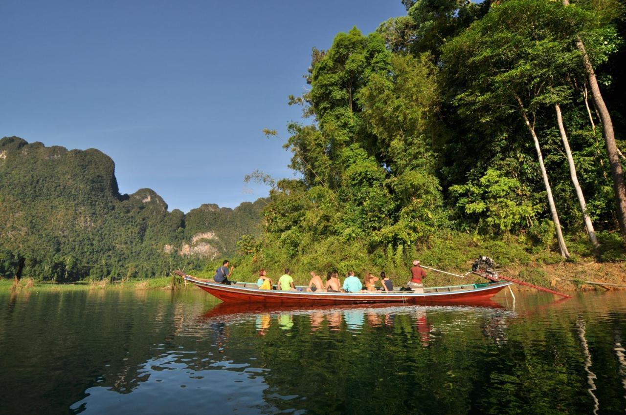 Khao Sok National Park Khao Sok Riverside Cottages מראה חיצוני תמונה