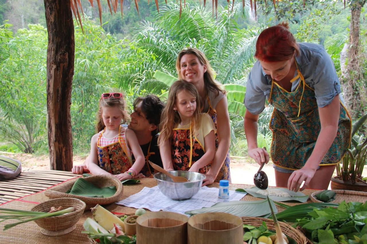 Khao Sok National Park Khao Sok Riverside Cottages מראה חיצוני תמונה