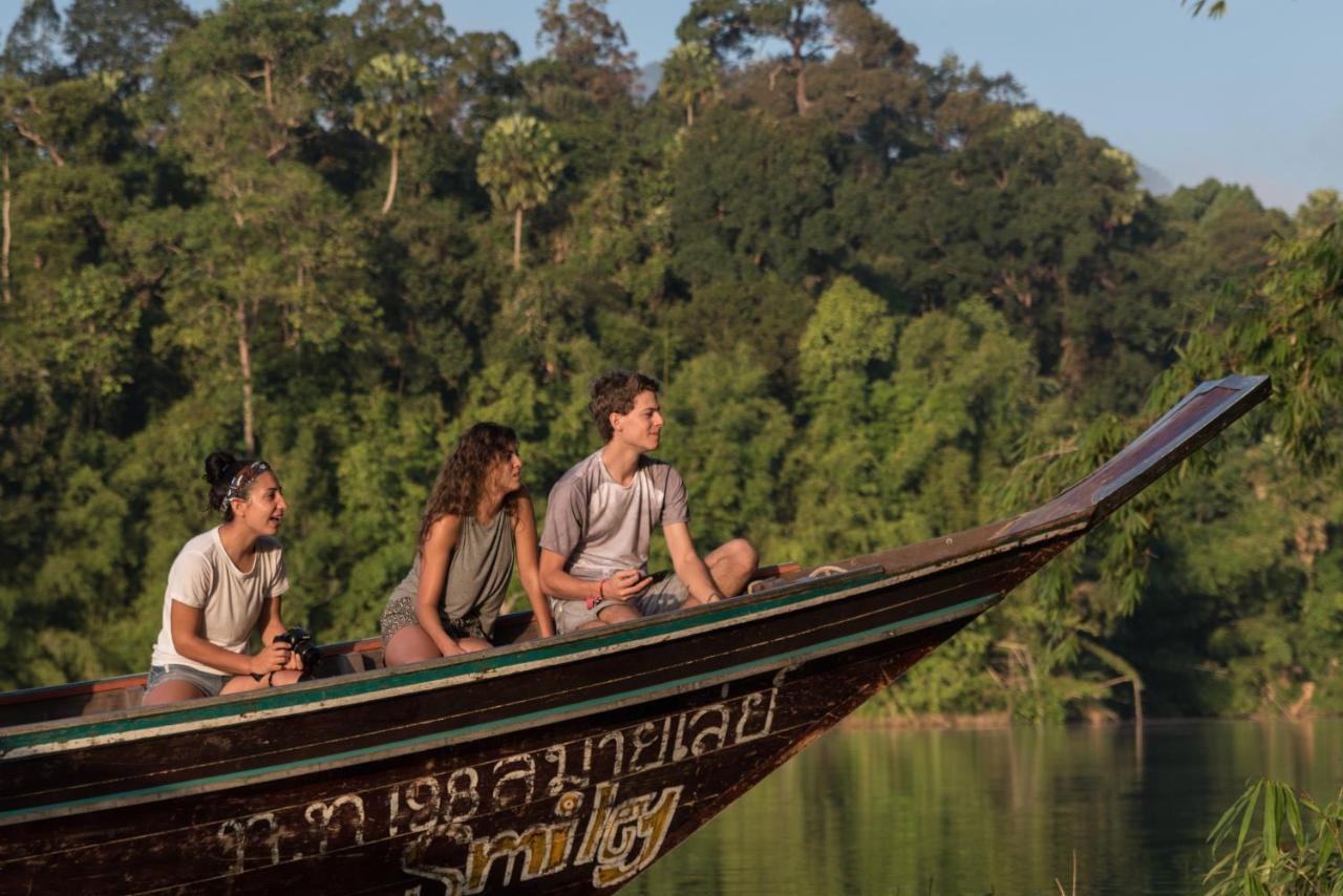 Khao Sok National Park Khao Sok Riverside Cottages מראה חיצוני תמונה